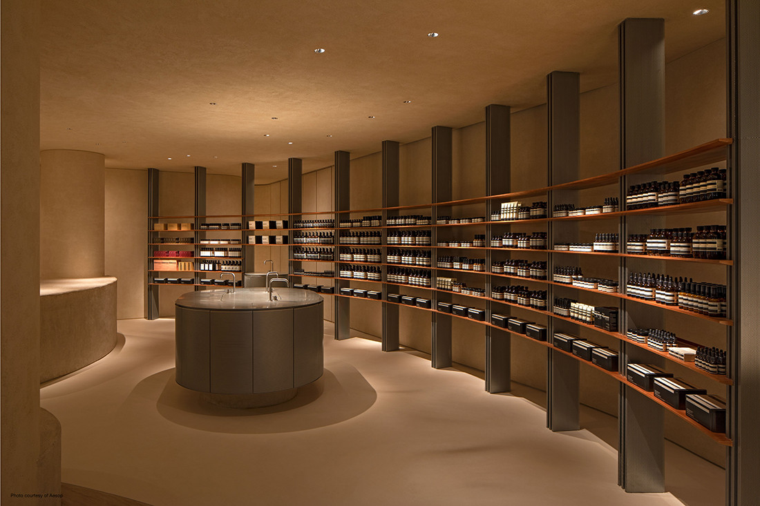 FARM returns to origins for its design of Aesop’s new store Indesignlive