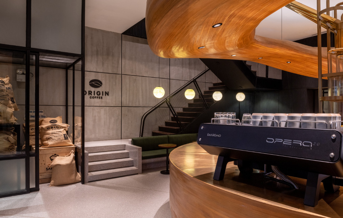 The coffee bean in the coffee shop IndesignLive.sg