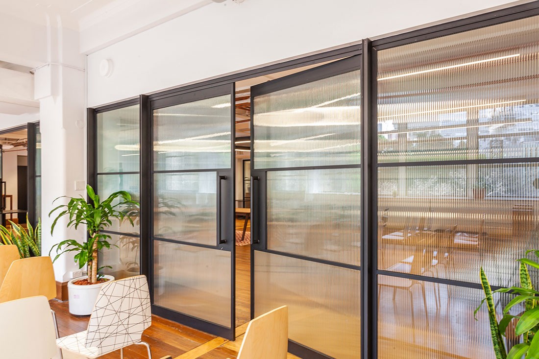 Old Meets New with the Brooklyn Office Partitions Architecture & Design