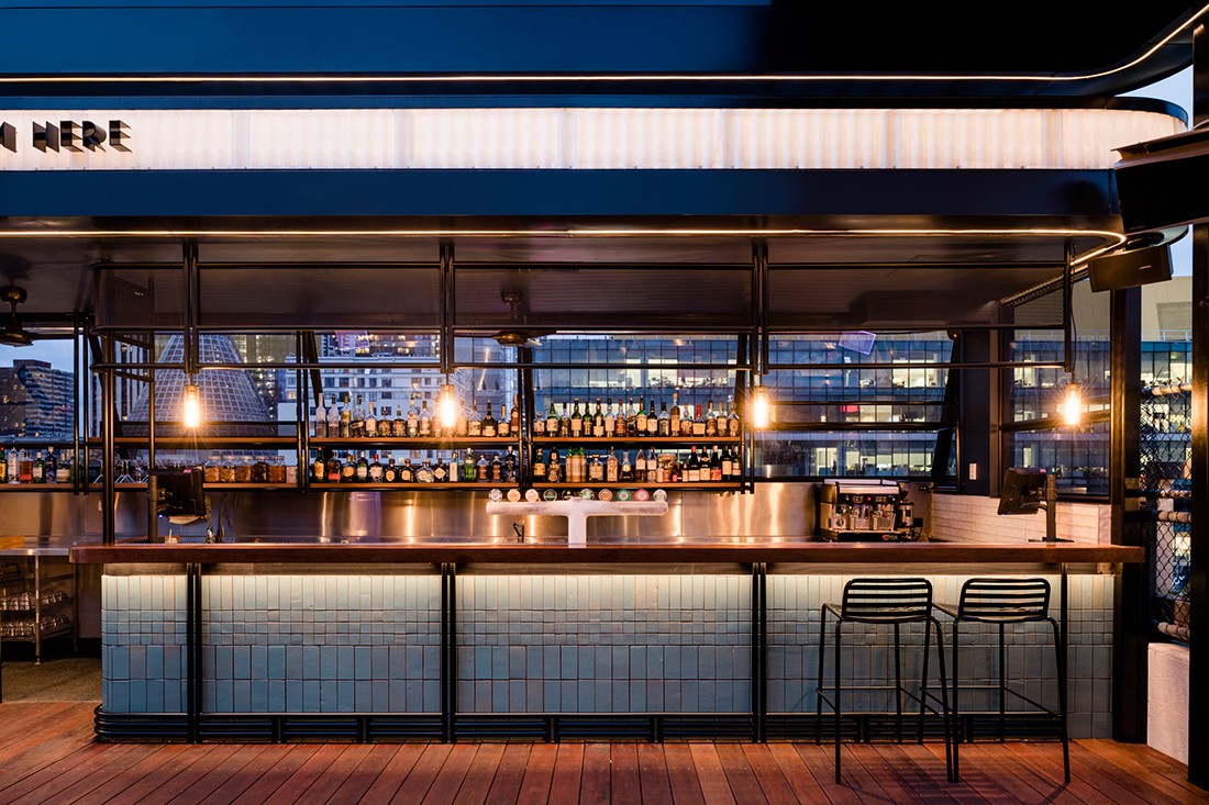 Technē Revamps Rooftop Bar & Cinema Indesignlive