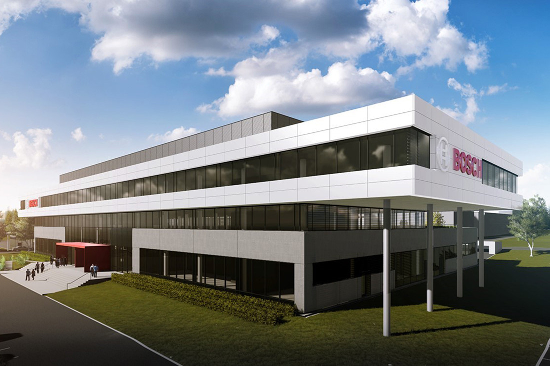 Inspiring Design for Inspired Work Bosch Headquarters with modulyss