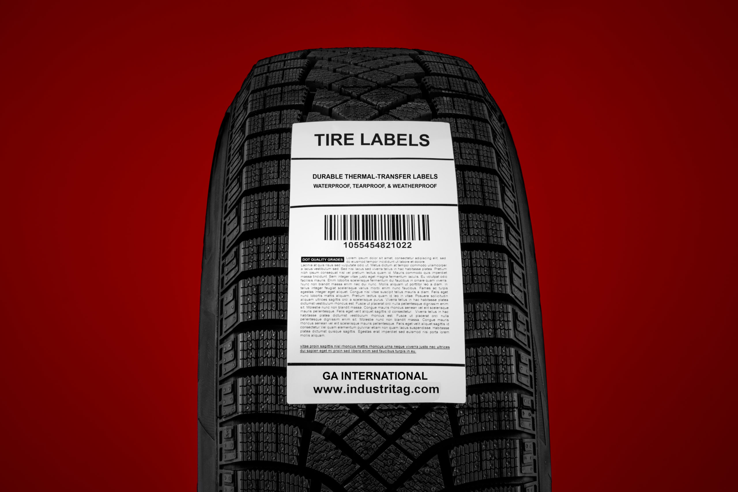 Automotive Labels and Car Part Labels IndustriTAG by GA International