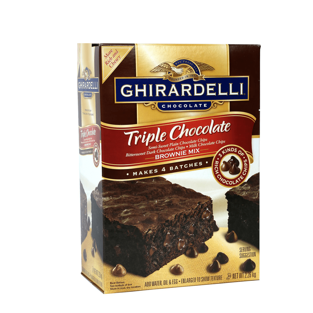 Ghirardelli Brownie Recipe Box Costco