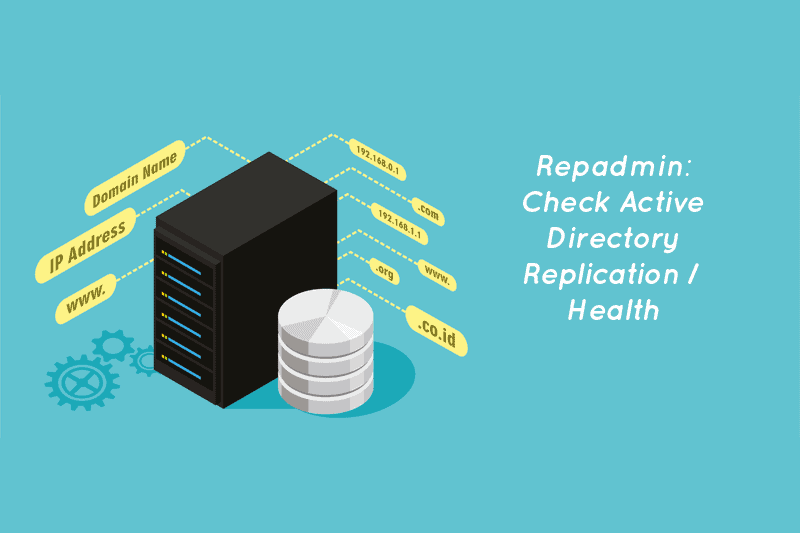 Repadmin Check Active Directory Replication / Health