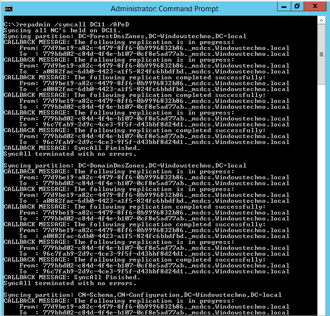 Check Replication Status Active Directory at Viola Garcia blog