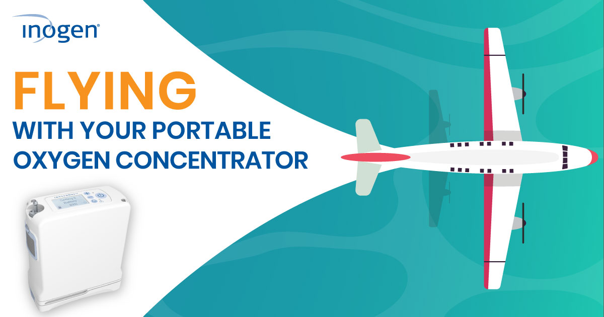 Flying With Your Portable Oxygen Concentrator [infographic] Inogen
