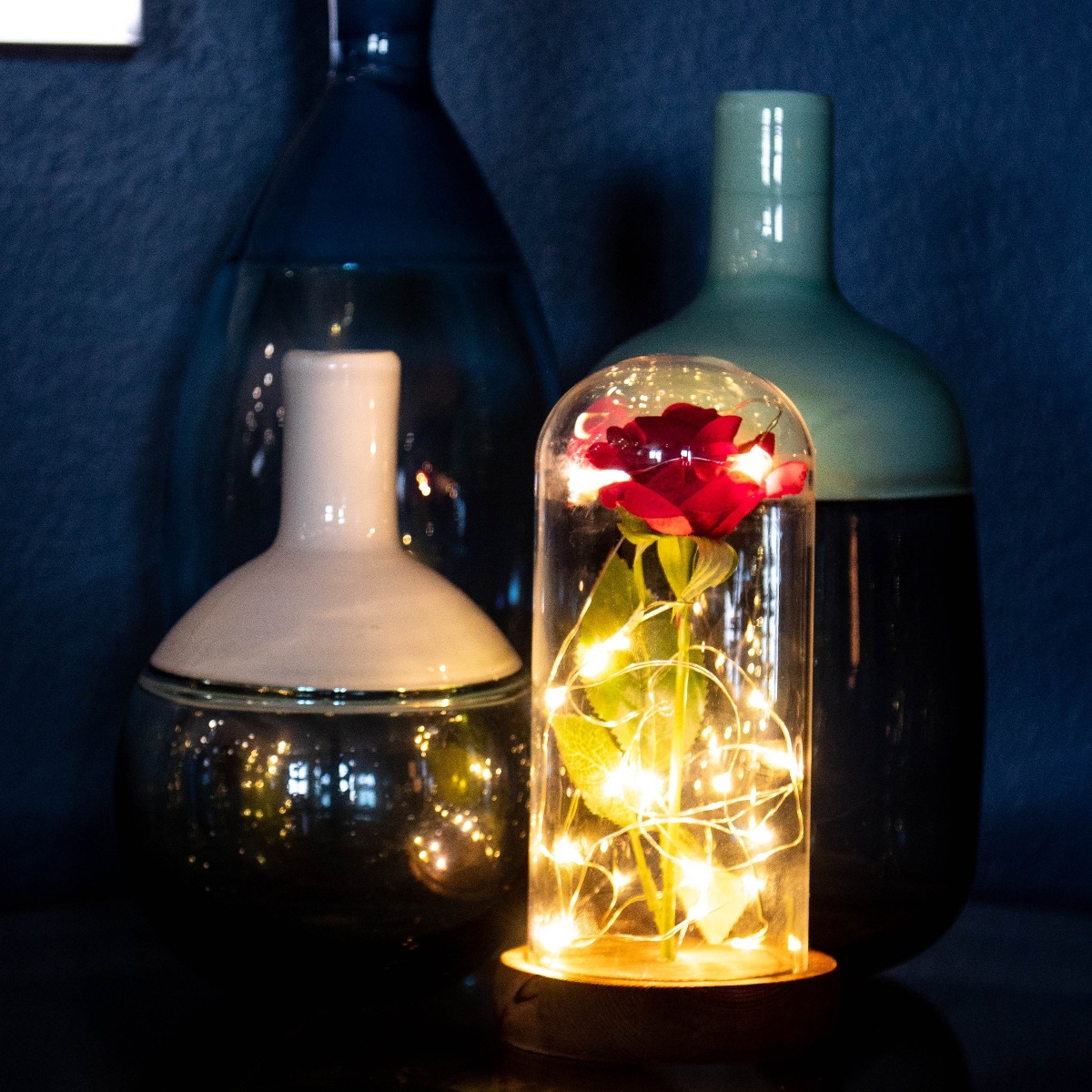 Enchanted Rose Flower Lamp For Striking Decor Inspire Uplift