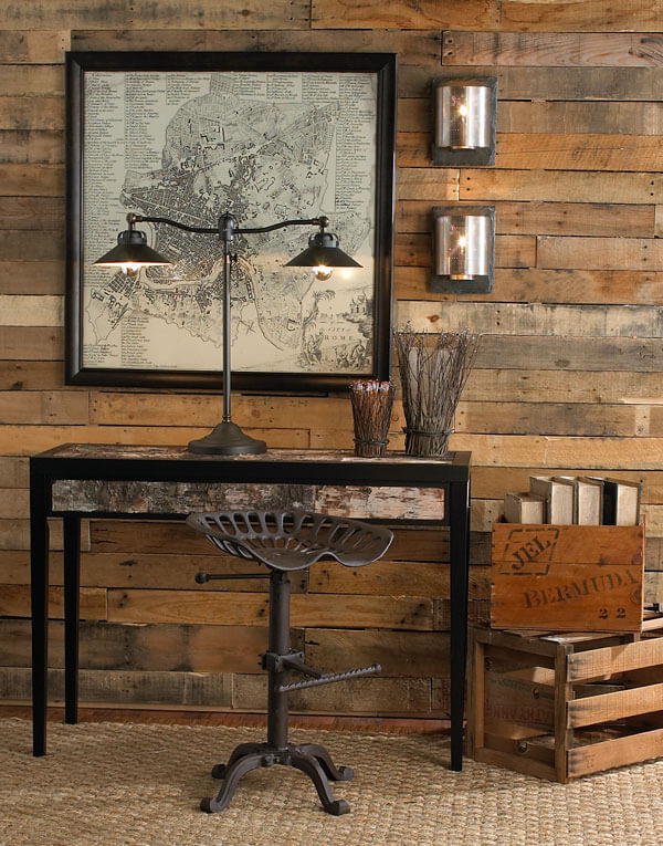 Salvaged Wood Interior Walls • Insteading
