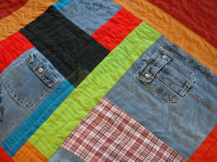 Quilting With Old Clothes • Insteading