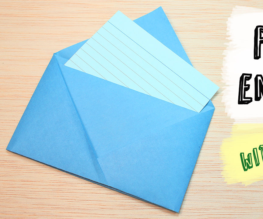 How to Make a Paper Envelope Without Glue Instructables