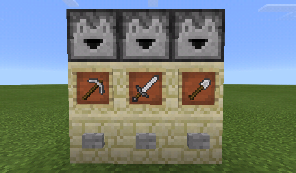 Minecraft Item Dispenser (LowTech [Survival Friendly]) 5 Steps