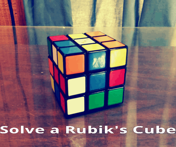 How To Solve A 3x3 Rubiks Cube In 2 Steps