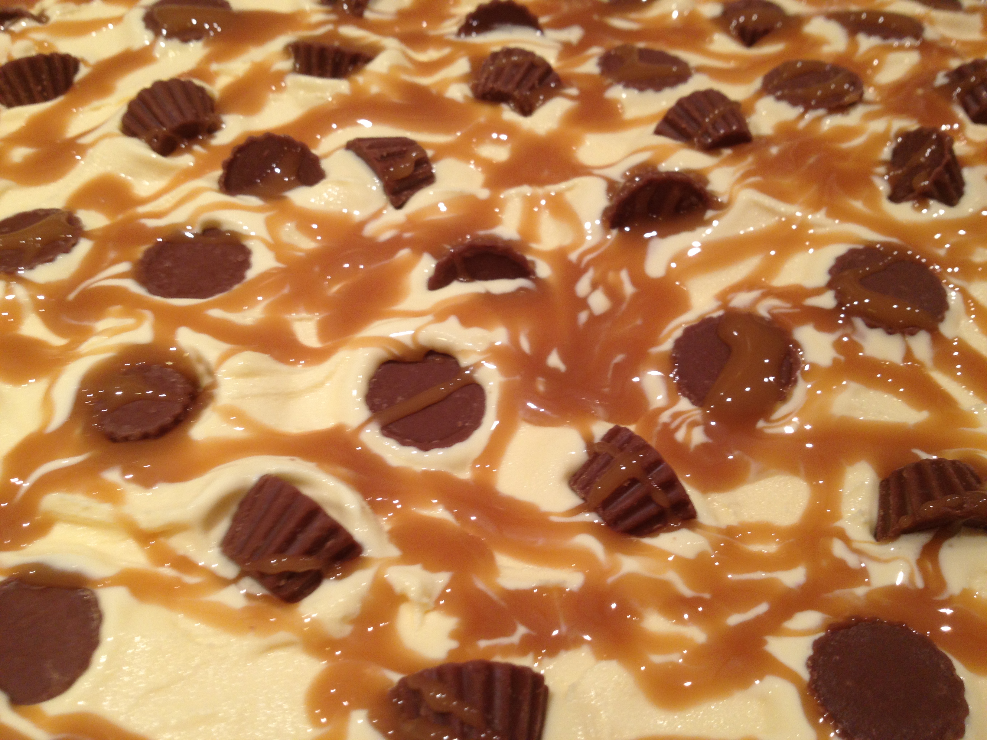 Reese's Ice Cream Cake 5 Steps (with Pictures)