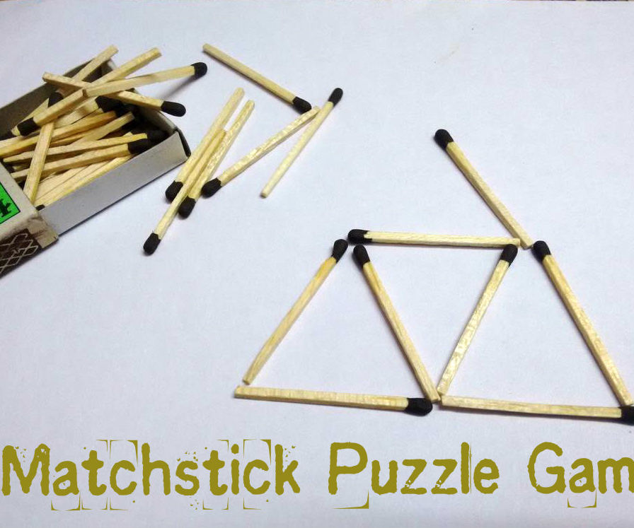 Matchstick Puzzle Game 6 Steps Instructables