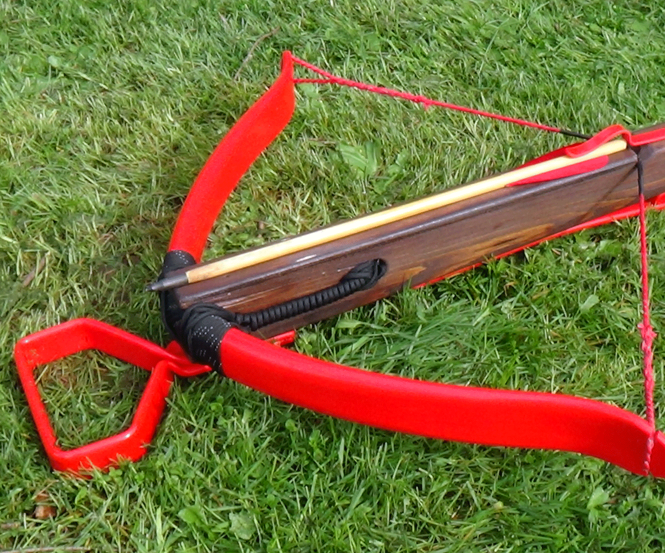 Make a 100 Pound Medieval Style PVC Crossbow and Bolts 7 Steps