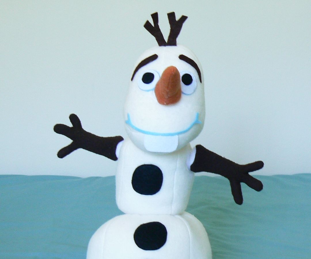 Olaf BuildaSnowman Plush 9 Steps (with Pictures