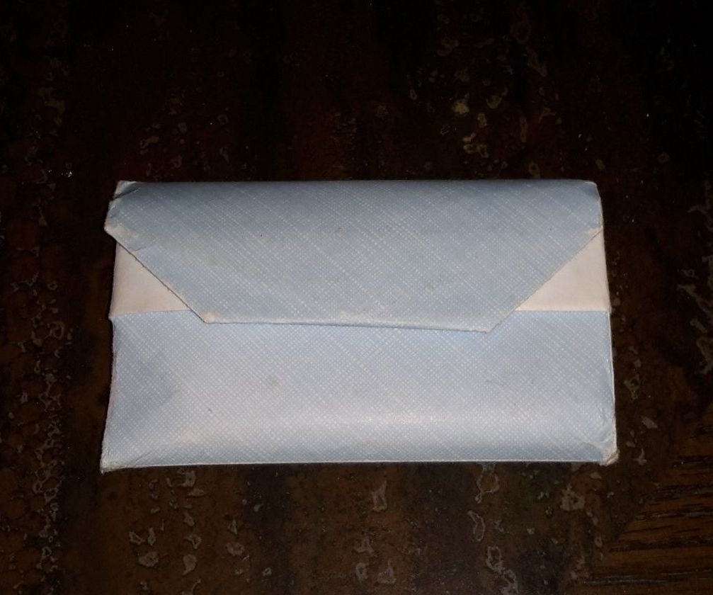 Paper Wallet 12 Steps Instructables