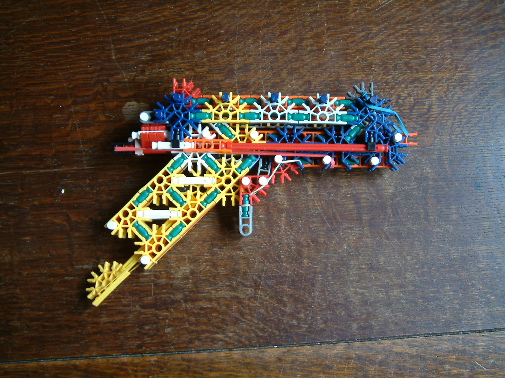 Knex Slide Action Pistol 6 Steps Instructables