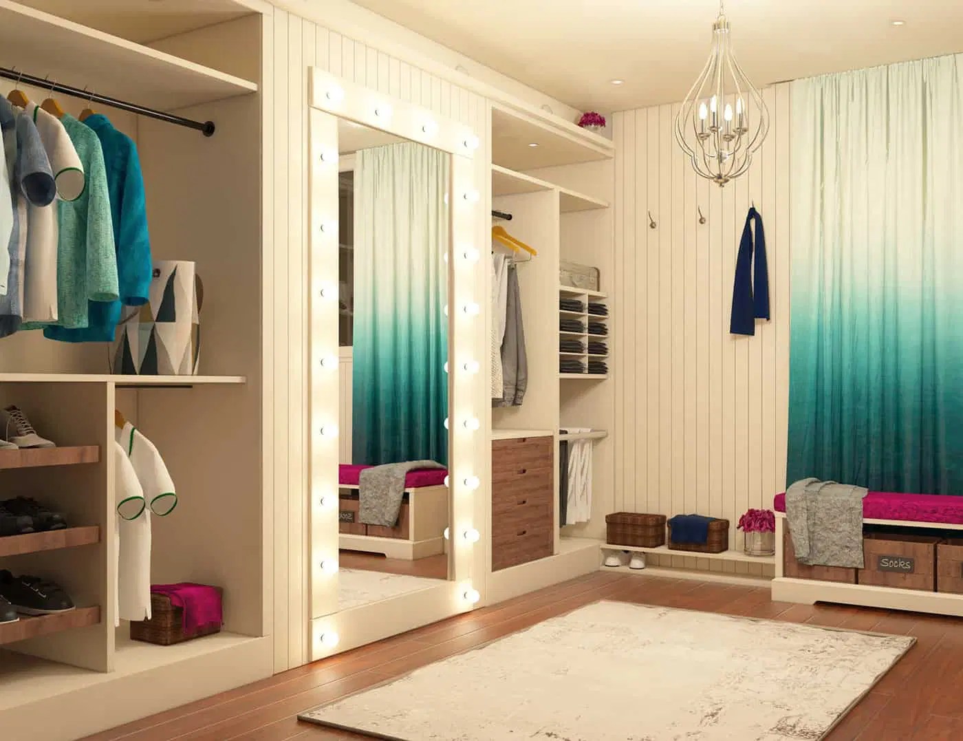 Dressing room Interior Designio