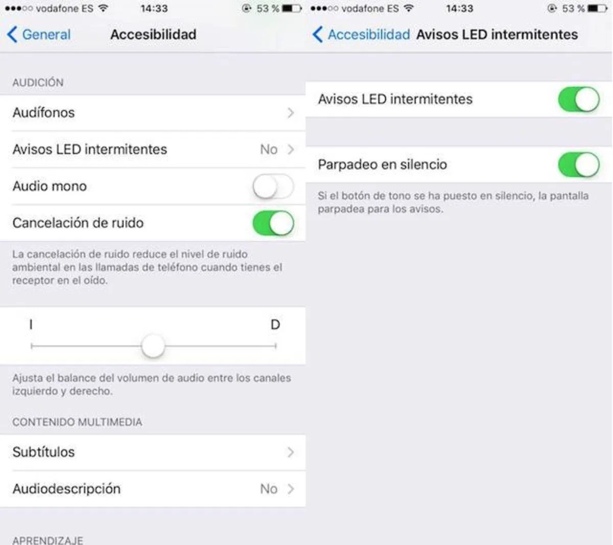 Cómo activar las notificaciones LED de tu iPhone