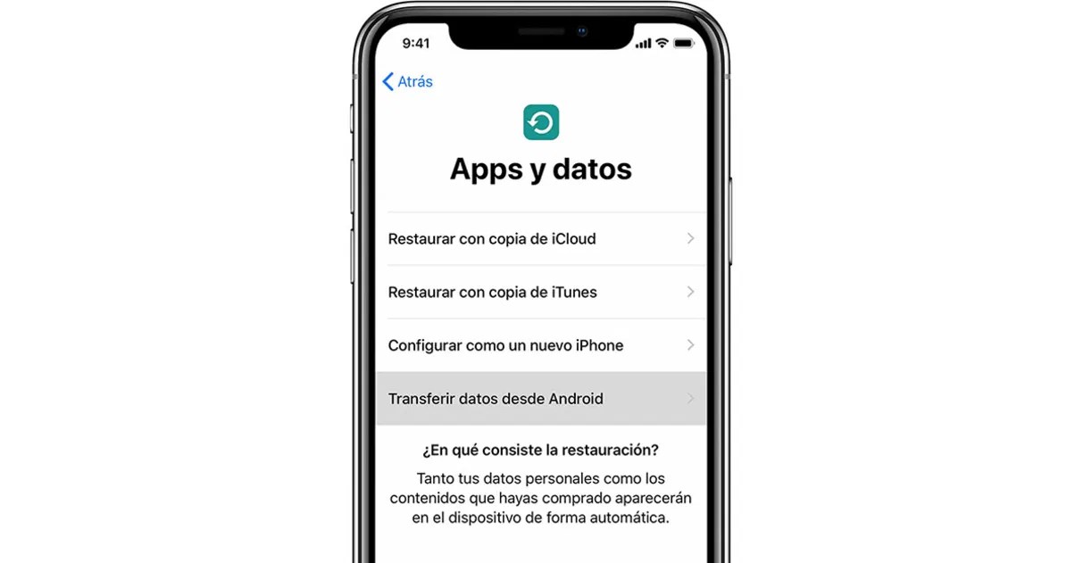 Cómo pasar TODOS los datos de Android a iPhone fácil y rápido