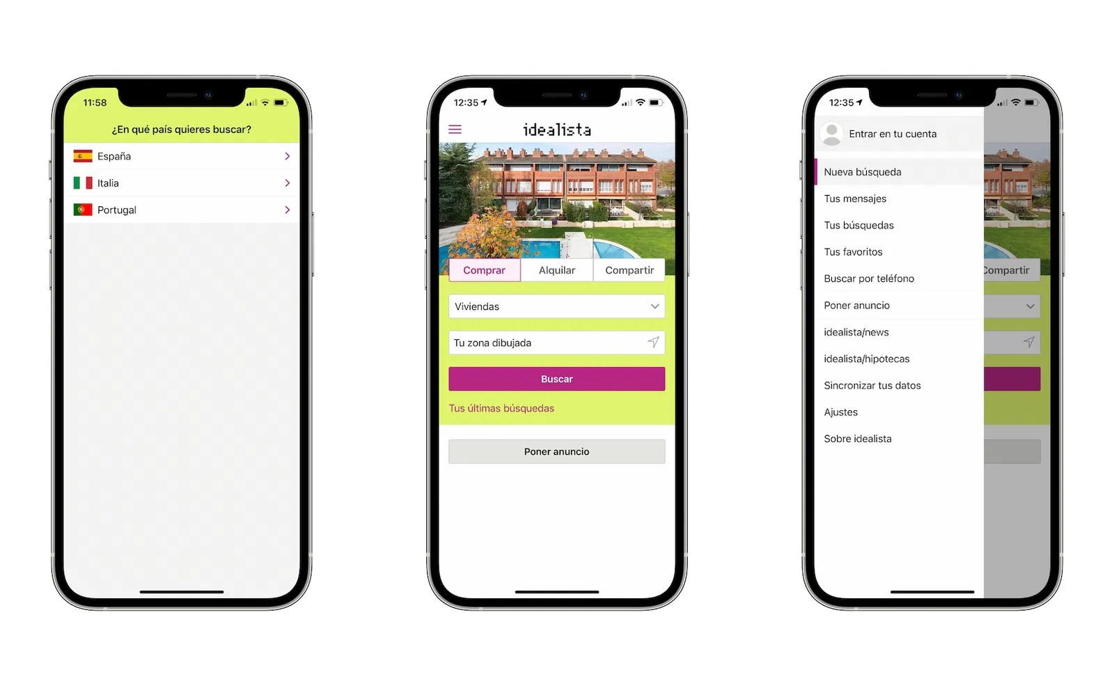 Idealista en iPhone y otras apps para encontrar piso o casa