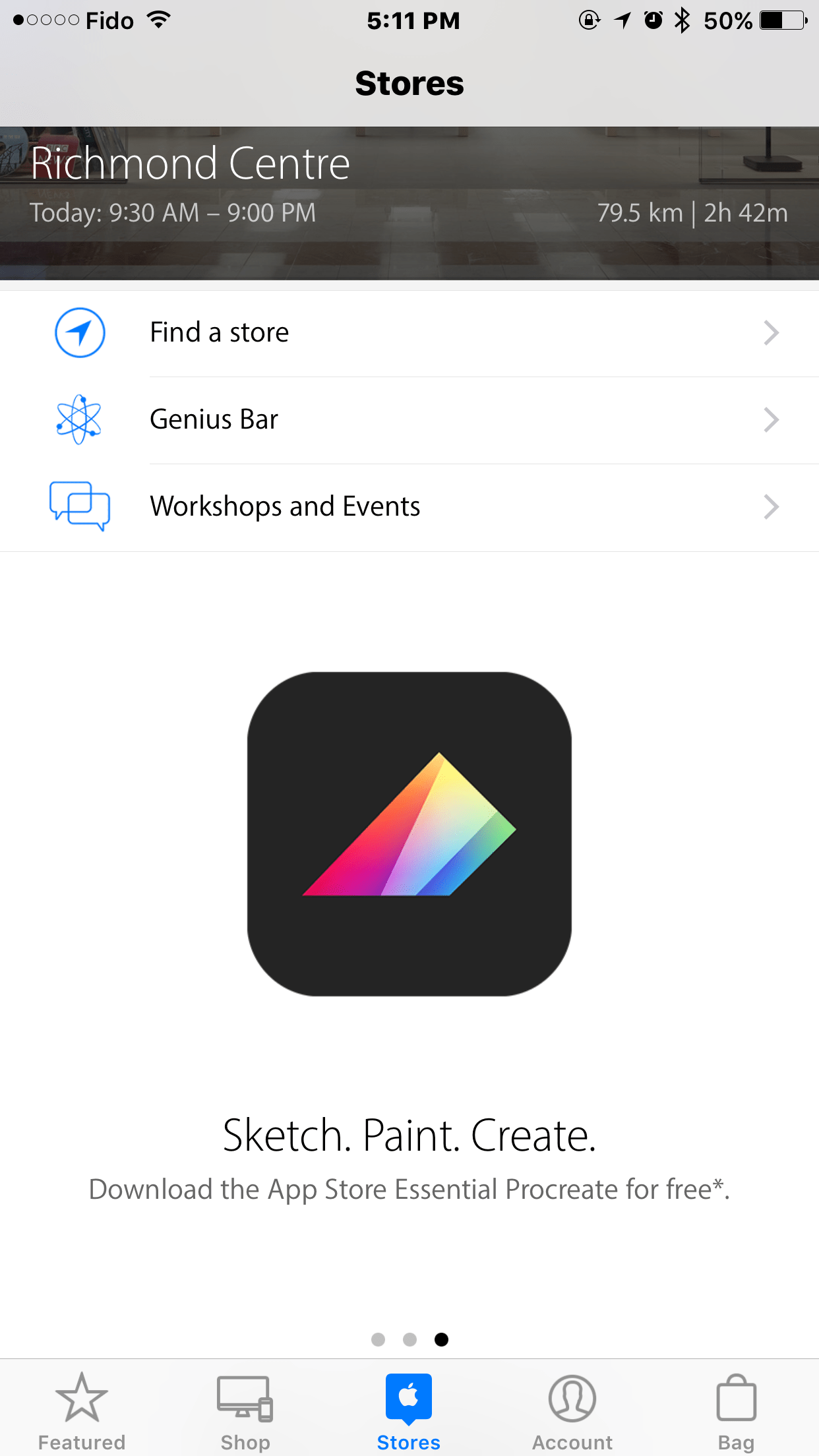 ‘Procreate’ is the Latest Freebie within the Apple Store iOS App