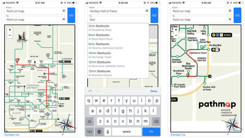 Pathmap iOS and Android Apps Launch to Navigate Toronto',s Underground