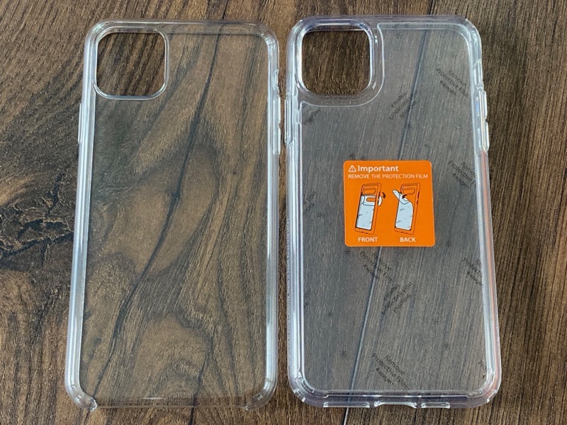 iPhone 11 Pro Max Clear Case Review (55) vs Spigen Clear Cases (12