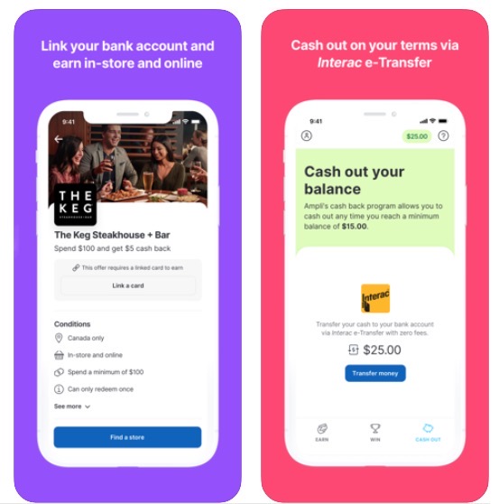 RBC Ampli App Earns You Cash Back to Shop Sign Up and Get