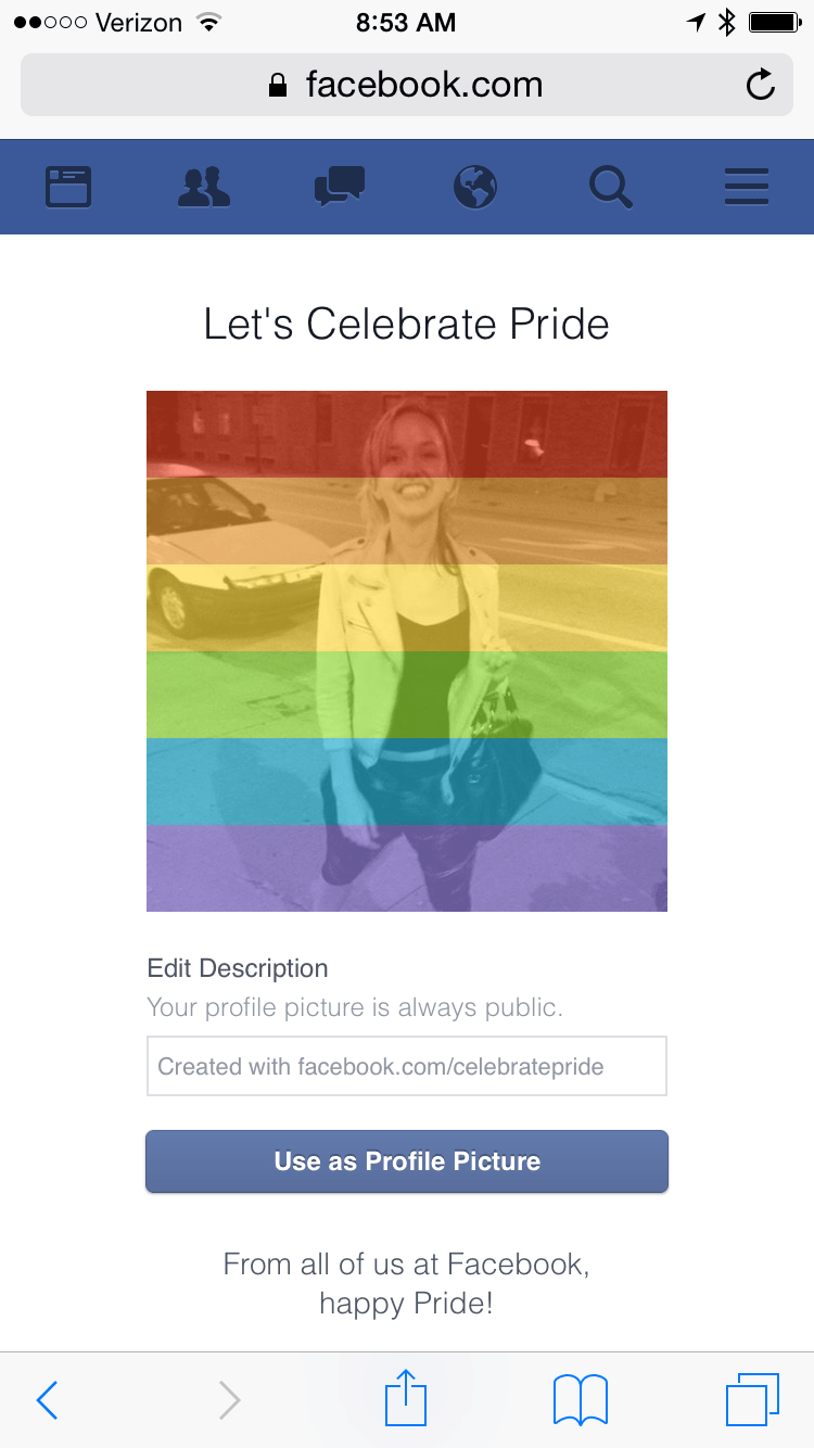 Here's How to Add Facebook's 'Celebrate Pride' Filter to Your Profile