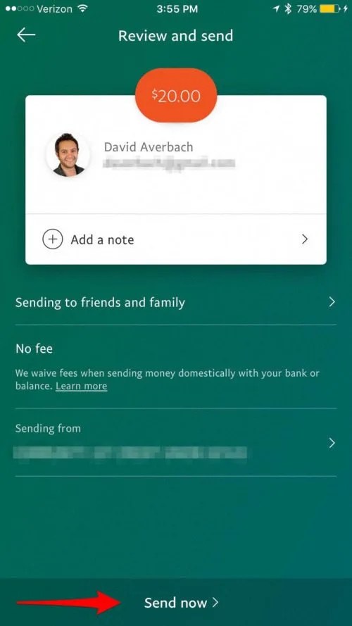 How to Send Someone Money via Paypal on iPhone