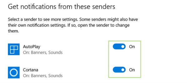 How to stop popups notifications in Windows 10