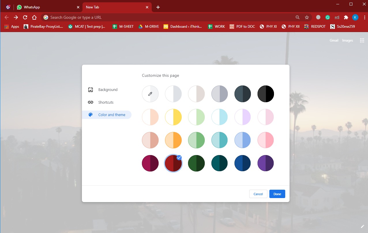 Customize your Google Chrome Background in a few easy steps