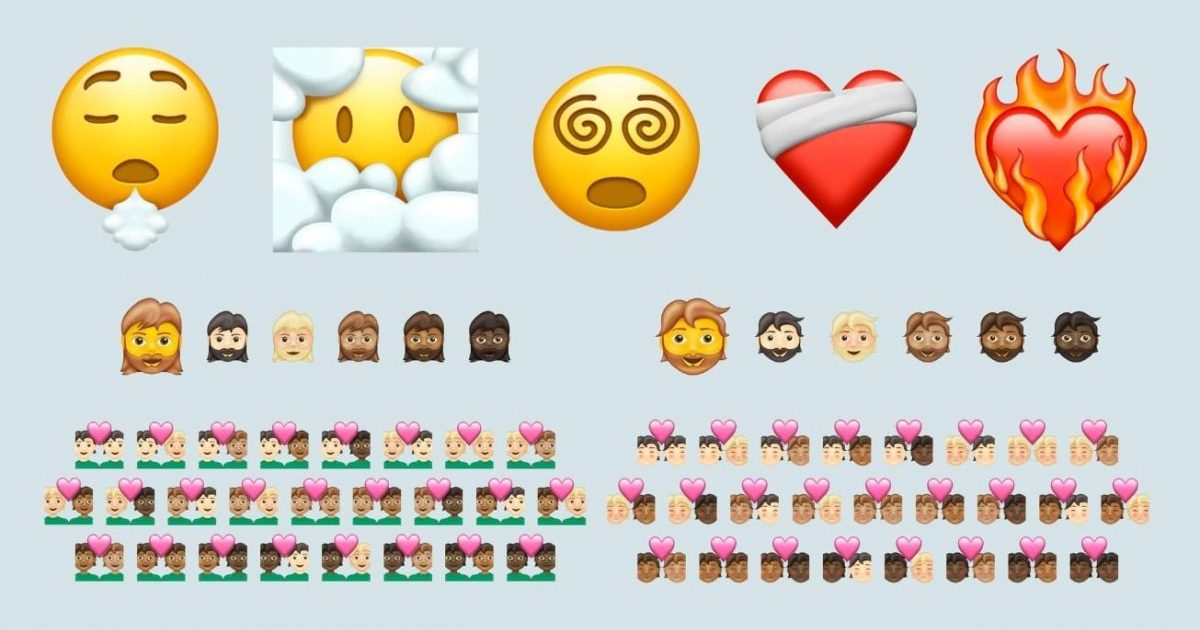 Here are the 217 new emojis in iOS 14.5 and iPadOS 14.5