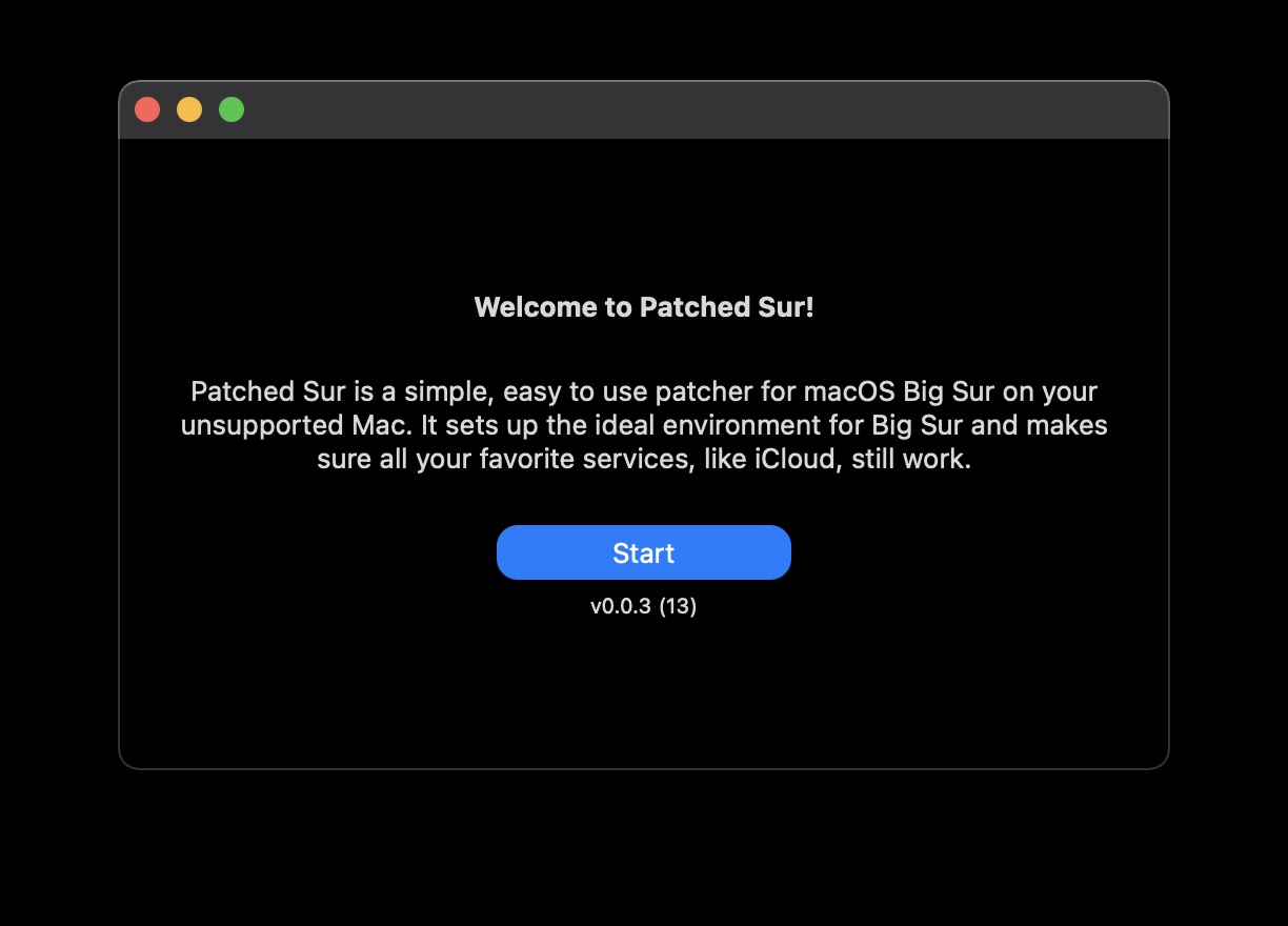 Install Macos Big Sur On Unsupported Macs