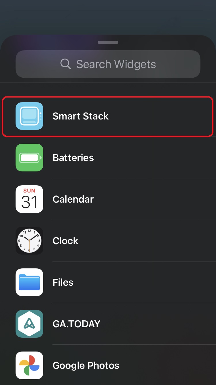 How to use smart stack widget on iPhone and iPad iThinkDifferent