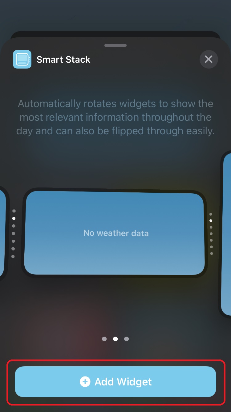 How to use smart stack widget on iPhone and iPad iThinkDifferent