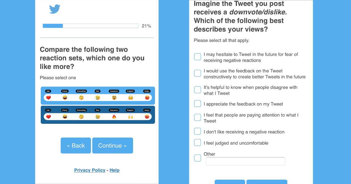 Twitter looking to introduce Facebookstyle emoji reactions to its platform