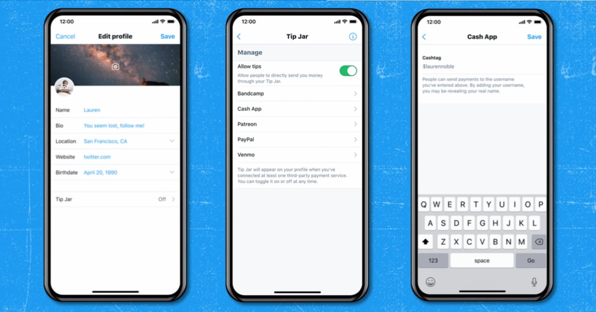 Twitter launches Tip Jar to send money to people but it is a privacy nightmare iThinkDifferent