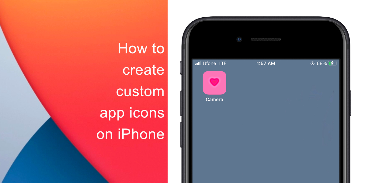 How to create custom app icons on iPhone iThinkDifferent