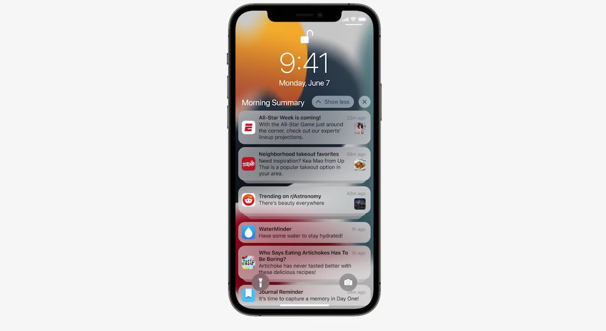 Focus and new notifications features in iOS 15 and macOS