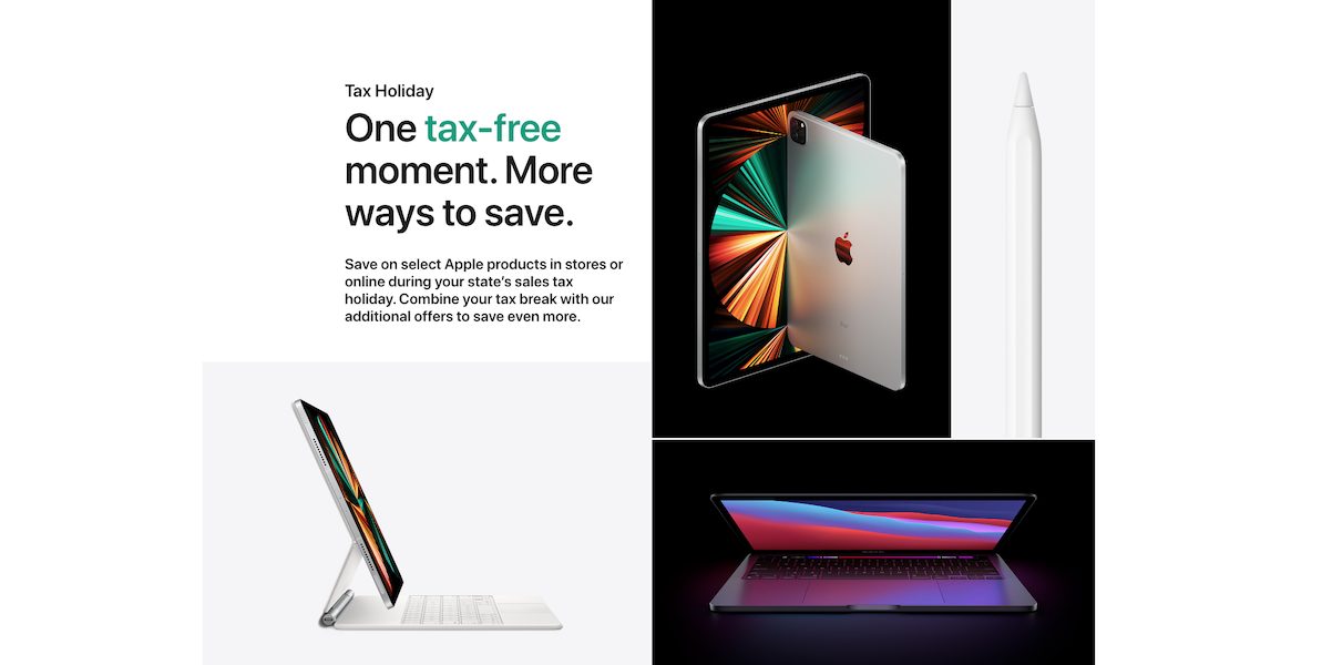 Apple offers salestax free shopping spree in select U.S. states from