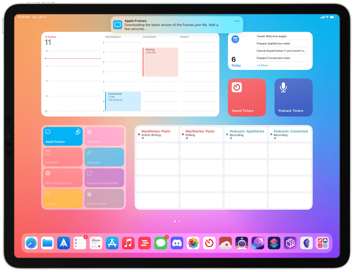 Updated ‘Apple Frames’ Shortcut supports 2021 MacBook Pro, Apple Watch