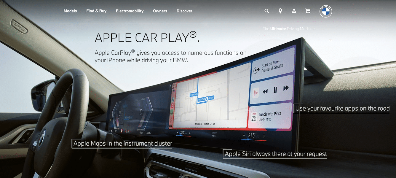 BMW temporarily suspends CarPlay support in new vehicles due to chip