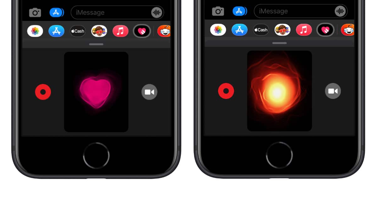How to send a Digital Touch effect in Messages on iPhone iThinkDifferent