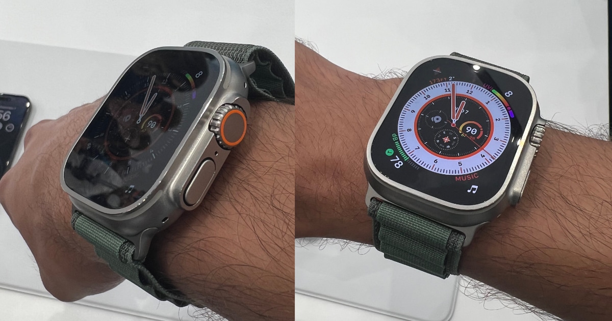 Here’s how the 49mm Apple Watch Ultra looks on the wrist iThinkDifferent