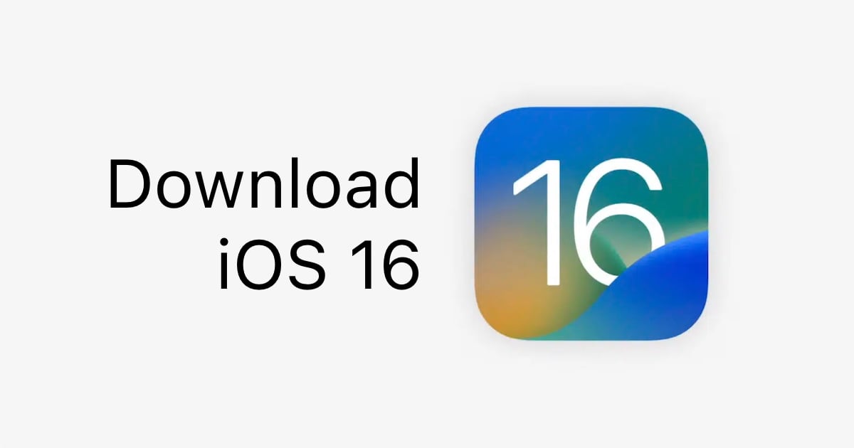 Download iOS 16 IPSW firmware files iThinkDifferent