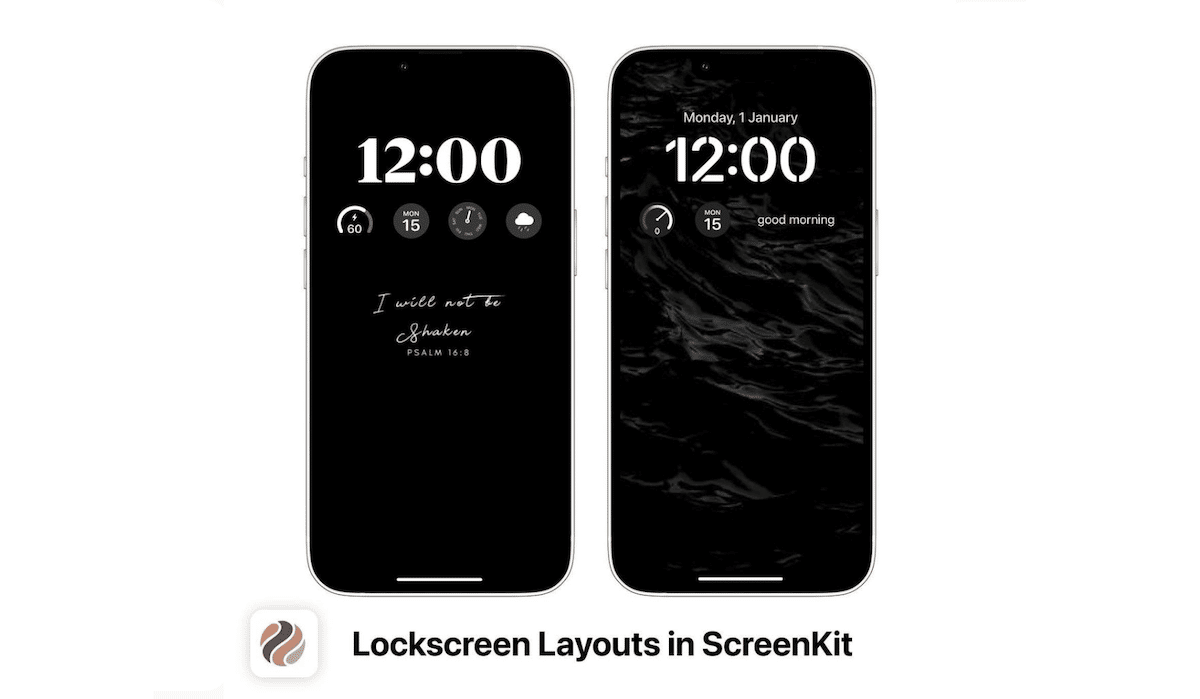 ScreenKit app brings over 100 iOS 16 Lock Screen widgets in 25 major