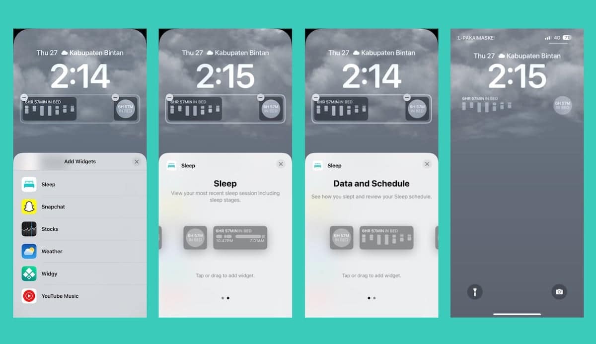 iOS 16.2 beta 1 brings new Sleep widgets to iPhone Lock Screen